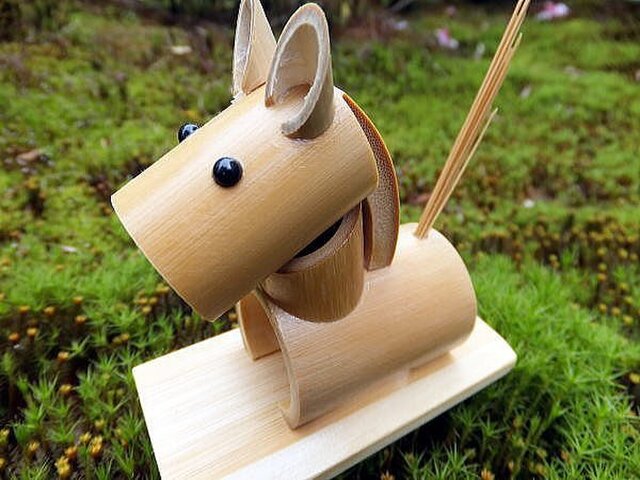 竹細工~干支・うまの画像1枚目