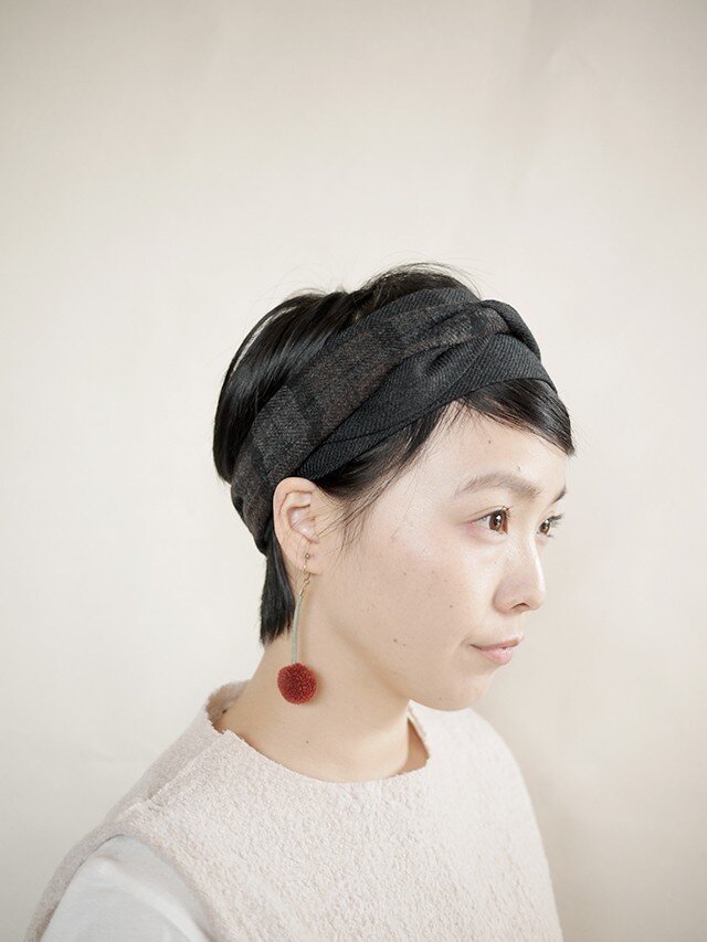patchwork turban i (woolmix 16AW)の画像1枚目