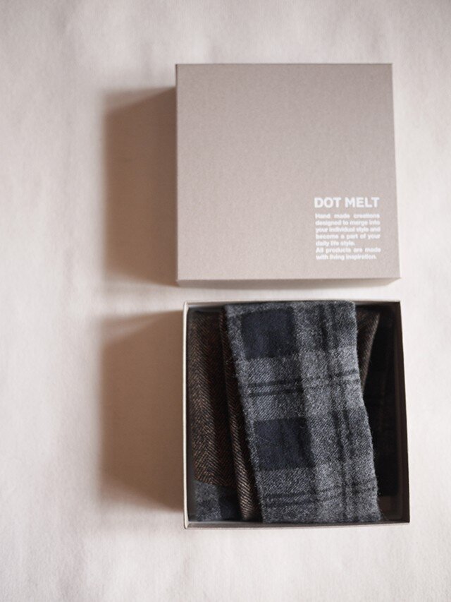 patchwork turban f (woolmix 16AW)の画像1枚目