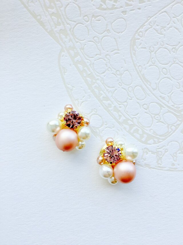 amethyst Bijoux earringの画像1枚目