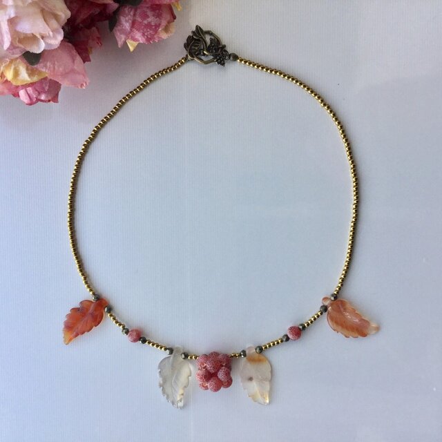 "実り" 〜 一点物！ 天然石ネックレス