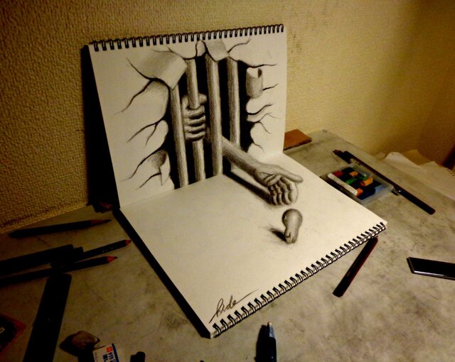 3D DRAWING-Beckoning to the evilの画像1枚目