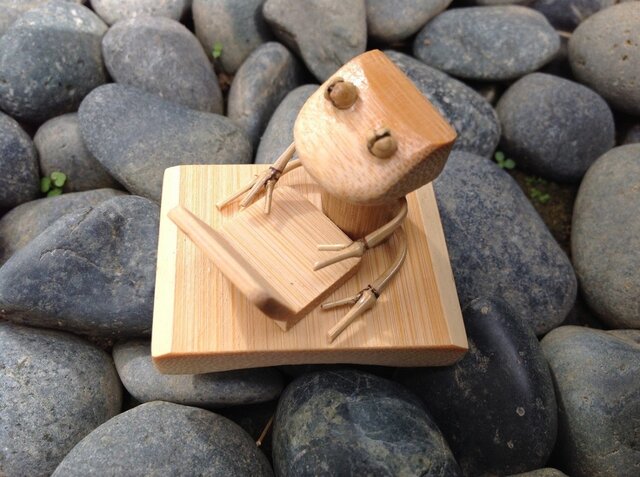 竹細工～カエル（PC) | iichi 日々の暮らしを心地よくするハンドメイド