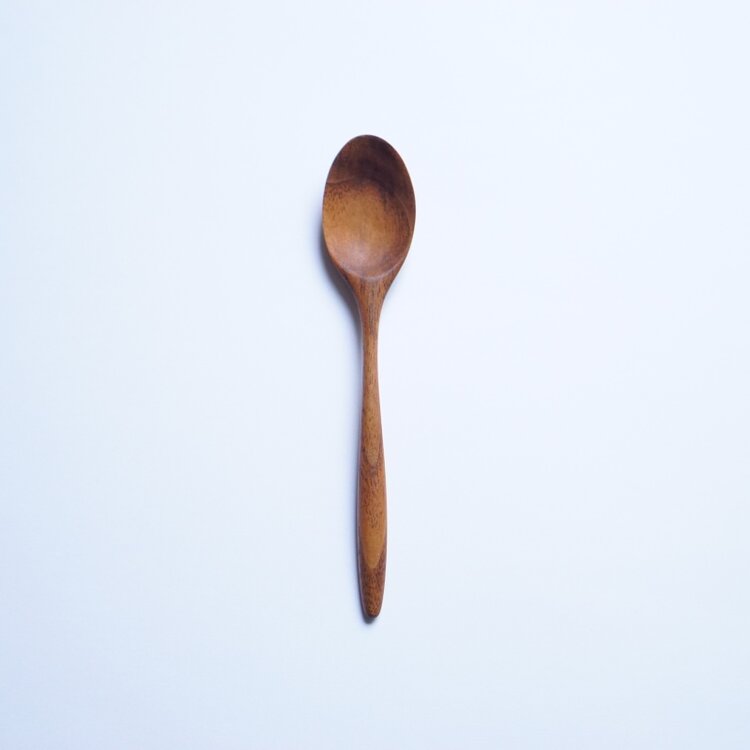 (受注生産)木のスプーン 小（ウォルナット）A042-1