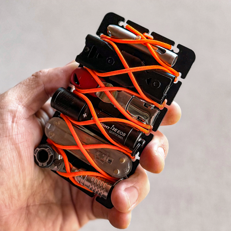 ポケットラックEDCオーガナイザー【つや消しブラック】