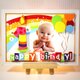 ★誕生日★Baby 3 D Photo ART～バースデーボード・ベビーポスター～の画像