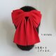 髪飾り 縮緬<ソフトWリボン>はいからさん(赤)袴・着物・成人式・卒業式・七五三 和装小物