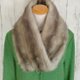 ¶ new antique fur ¶ サファイアミンクnejiriスヌード「lobin」の画像