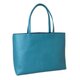 A4ファイル対応 軽量約480g オール牛革トートバッグ シュリンクレザー ライトブルー