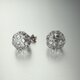 Dentelle sphère stud Earringの画像