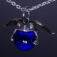ペンダント メンズ : 天使蛙玉ペンダントトップ （Cobalt Glass）の画像