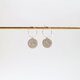 【受注製作】coinピアス/イヤリングC（GD）の画像