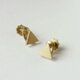 (BRASS) TINY-TRIANGLE EARRINGSの画像