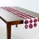 テーブルランナー 北欧柄 ストーンドット 天然リネン 183×30cm jubileetabletr035ymの画像