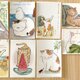 猫のポストカード：夏：お得８枚セットの画像
