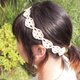 レトロガーリーヘアバンド【ナチュラル】の画像