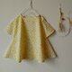 HANA チュニック *レモンイエロー*　size 80の画像