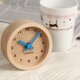 KATOMOKU muku mini clock 丸 青 km-26BLの画像