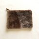 mouton pouch : brownの画像