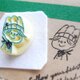 wo* 消しゴムはんこ★コックさんはんこ
