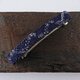 手組み組紐【流線:天の川】正絹バレッタの画像
