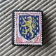 アップサイクル　フランス　紋章切手ブローチ 3052の画像