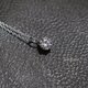 Cubic Zirconia Necklace-SILVER925-の画像