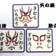 歌舞伎■隈取■お名前ワッペンの画像