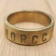真鍮刻印リング　6ミリ幅　文字入れ