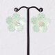 Bijoux Flower Earring ( ice green )の画像