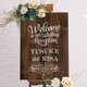 アメリカンヴィンテージウェルカムボード/結婚式ウェディングの画像