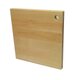 正方形 木製まな板 いちょう材無垢加工 使いやすいスクエアタイプ（正方形Mサイズ）※削り直しサービスあり※の画像