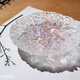 ガラスのアクセサリートレイ -「 KAKERAの光 」 ● さくら色・12cmの画像