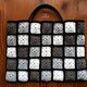 Mosaic tote-S (Gray)の画像