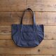 hanpu A4vertical-tote : charcoal :の画像