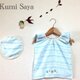 森のくまさん刺繍 タオルエプロン０歳〜４歳✨の画像