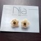 vendange　flower　ピアスの画像