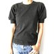 形にこだわった 大人のギャザー袖Tシャツ【サイズ・色展開有り】
