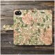 【ウィリアムモリス テキスタイル 17】スマホケース手帳型 全機種 対応 絵画 人気 プレゼント iPhoneXR