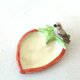 陶トレイ ヒヨドリと苺の画像