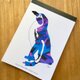 ペンギンのイラストメモ帳の画像