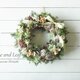 白い木の実のリース～Happy Christmas 2019～[W-201006]の画像