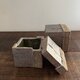 焼締&泥彩&灰釉　蓋器(小物入れ)の画像