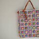 モチーフ角型BAG　白mixの画像