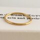 K24 Pure Gold Ring◇純金の指輪/リング 3（1ｍｍ幅）の画像