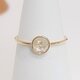 K18 natural diamond ring R9の画像