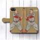 【ペンフィールド 野球選手】スマホケース手帳型 全機種対応 iPhone11 Galaxyの画像