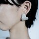 fringe pierce -silverの画像