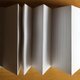 アコーデイオン式ノート　Ａ6判　両面5行たて罫線入りの画像