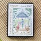 フランス　美術「ペイネ」切手ブローチ6180の画像